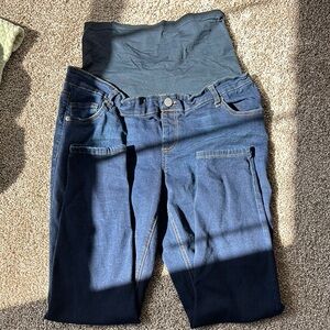 Women's Blue Maternity Jeans